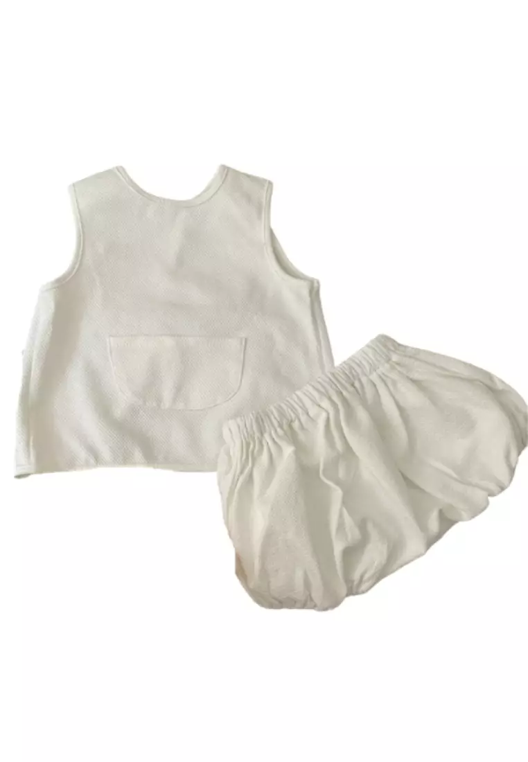 Elai Outfit Set - White