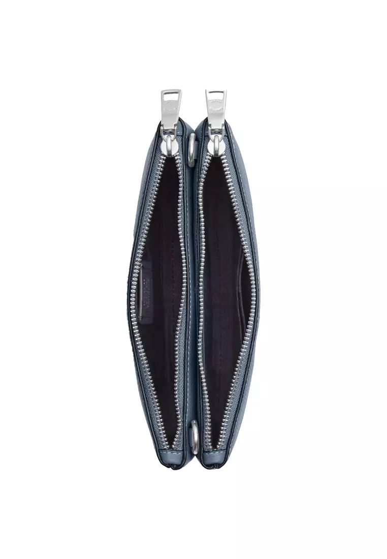 Coach crossbody hot sale double zip