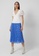 French Connection multi Bhelle Crepe Pannel Midi Skirt 47ECFAA1F936E1GS_2
