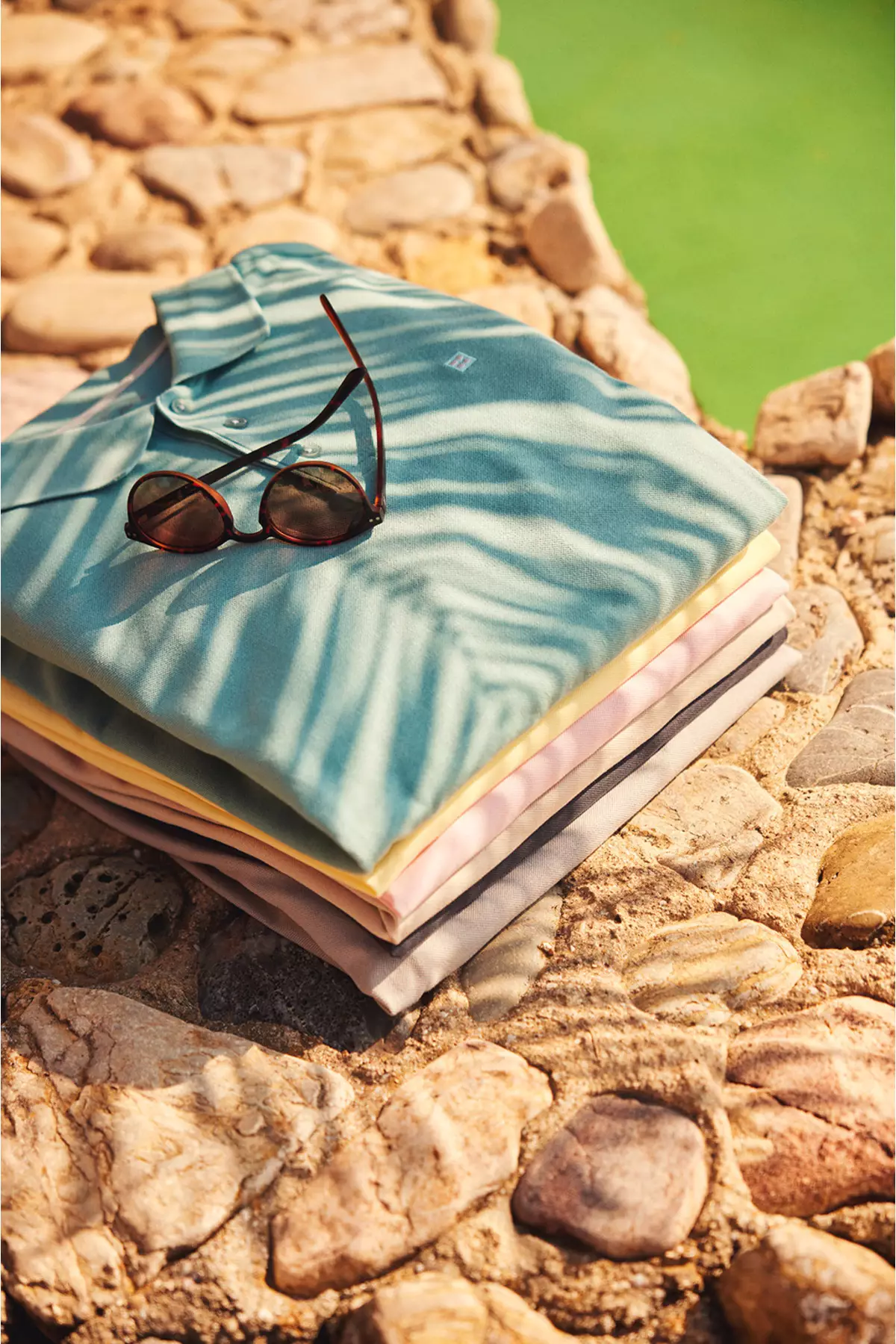 Cotton Embroidery Polo Shirt