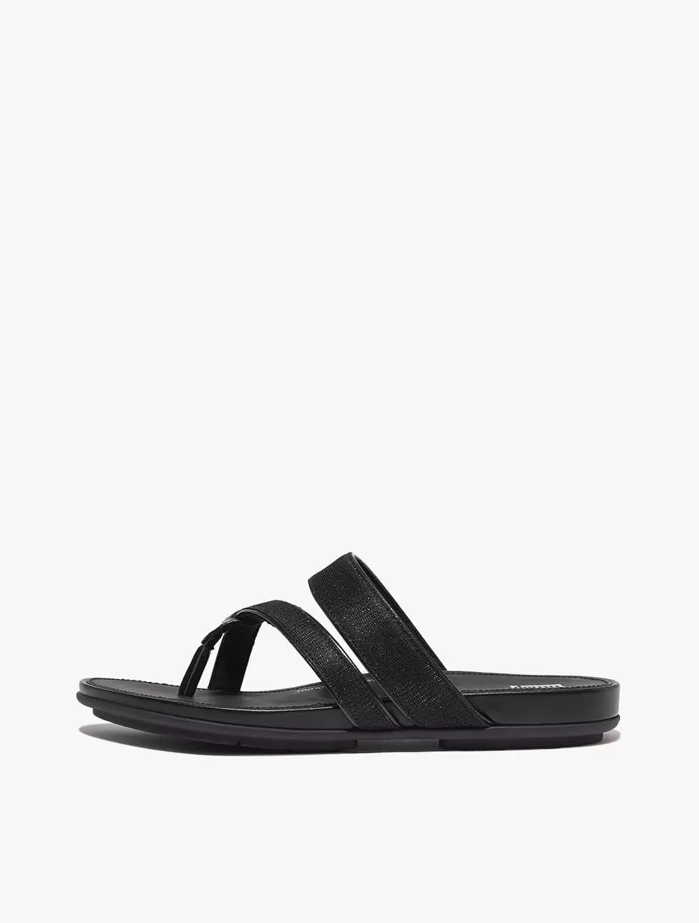 Jual FitFlop Fitflop Gracie Shimmerlux Strappy Toe-Post Sandals- Black ...