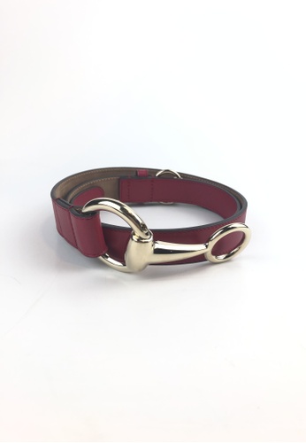 Buy Gucci Pre Loved Gucci Horsebit Buckle Belt Online Zalora Singapore