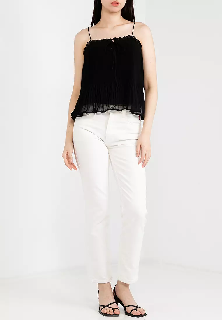 Asta Plisse Cami Top