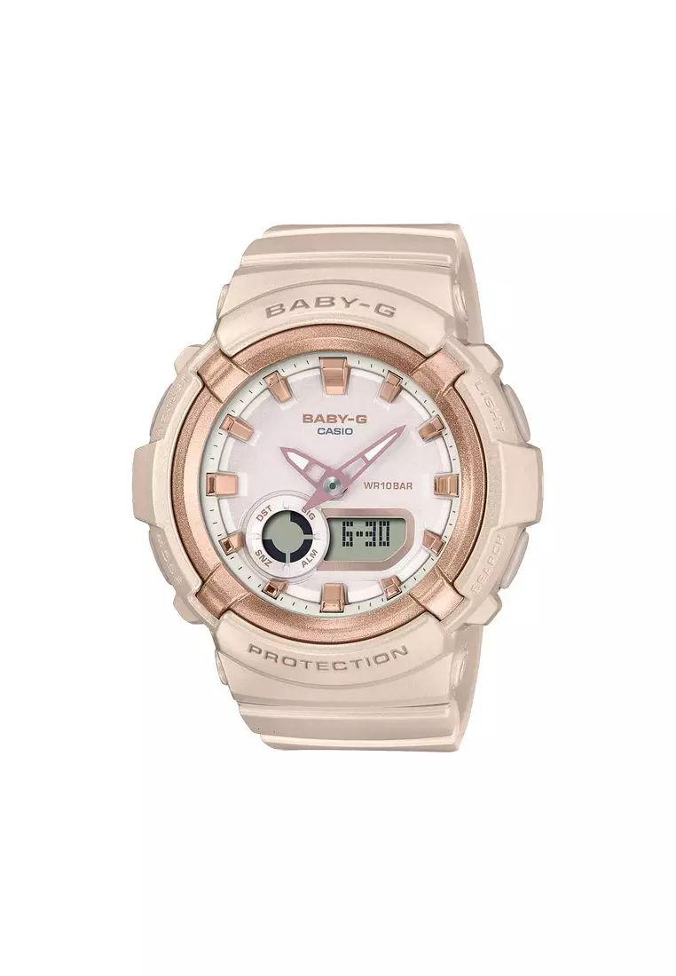 Casio baby g sale shock rose gold