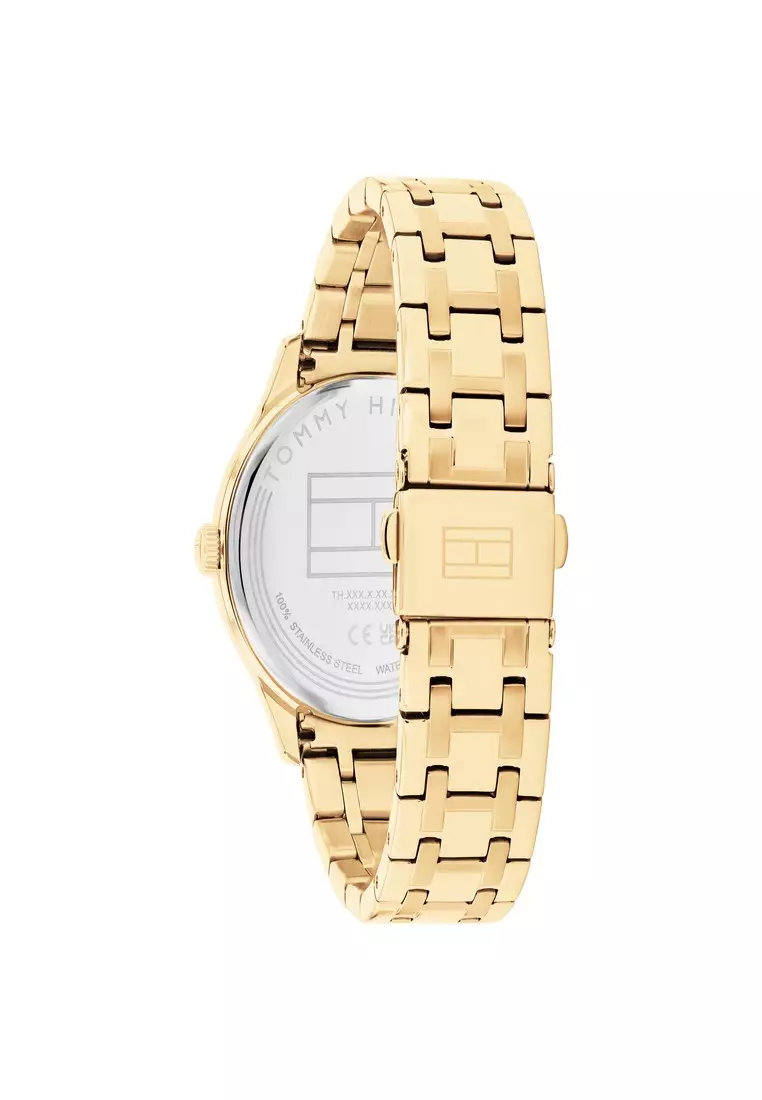 Women's Gold Stainless Steel Bracelet Quartz Watch -  TH1782751