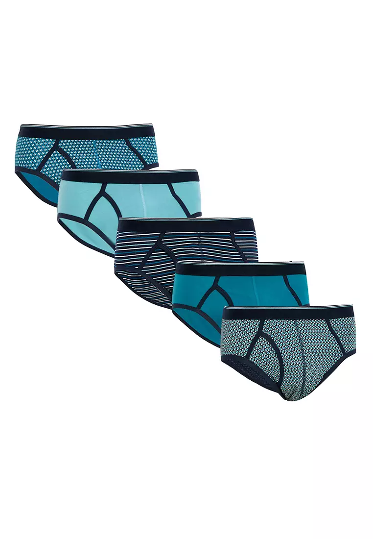 5pk Cotton Stretch Cool & Fresh™ Briefs