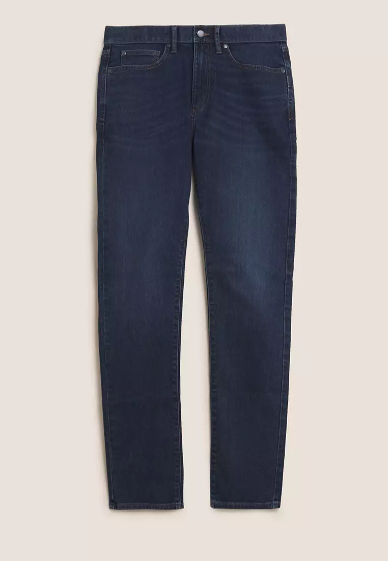 Slim Fit Stretch Jeans With Stormwear