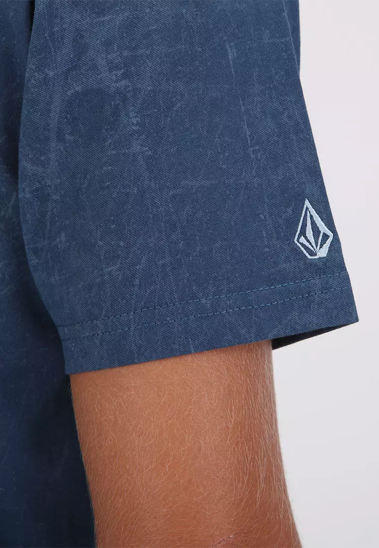 MCT FADE TO VAST SHORT SLEEVE TEE DEEP BLUE