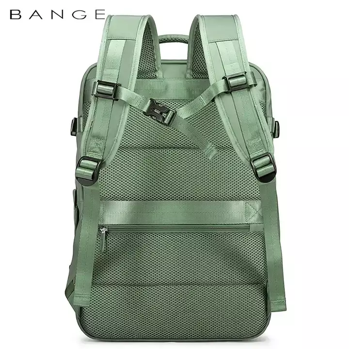 Bange BG1801 Tas Ransel Laptop Kerja Backpack Travel pria 15.6 Inch - GREEN