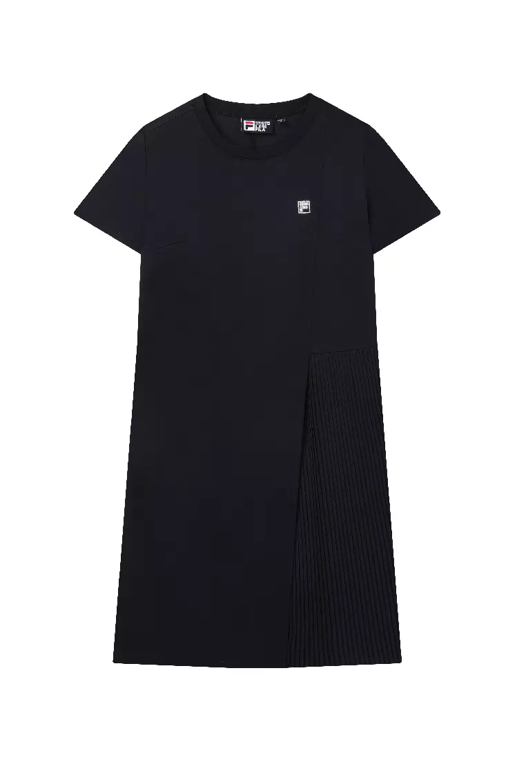 chinese dress ladies FILA WOMENS ESSENTIALS LASERCUT DRESS – SWISS SPORT HAUS main image 0