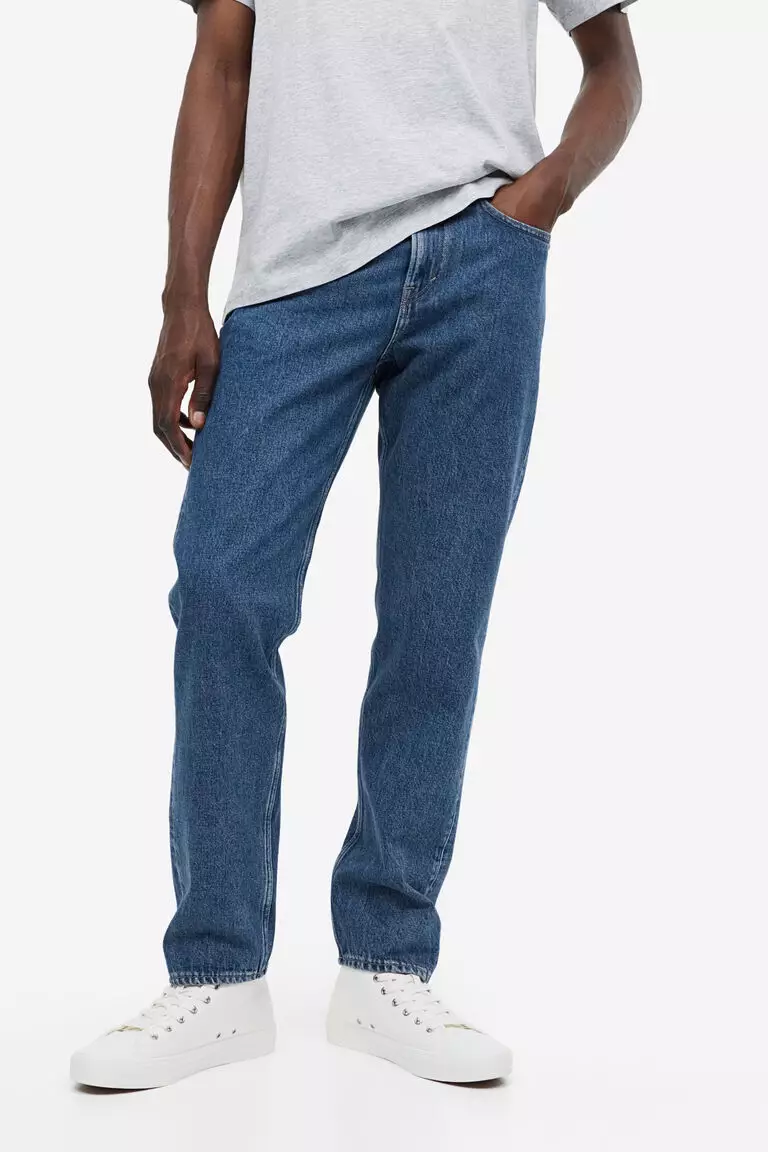 Jual H&M Straight Relaxed Jeans Original 2024 ZALORA Indonesia