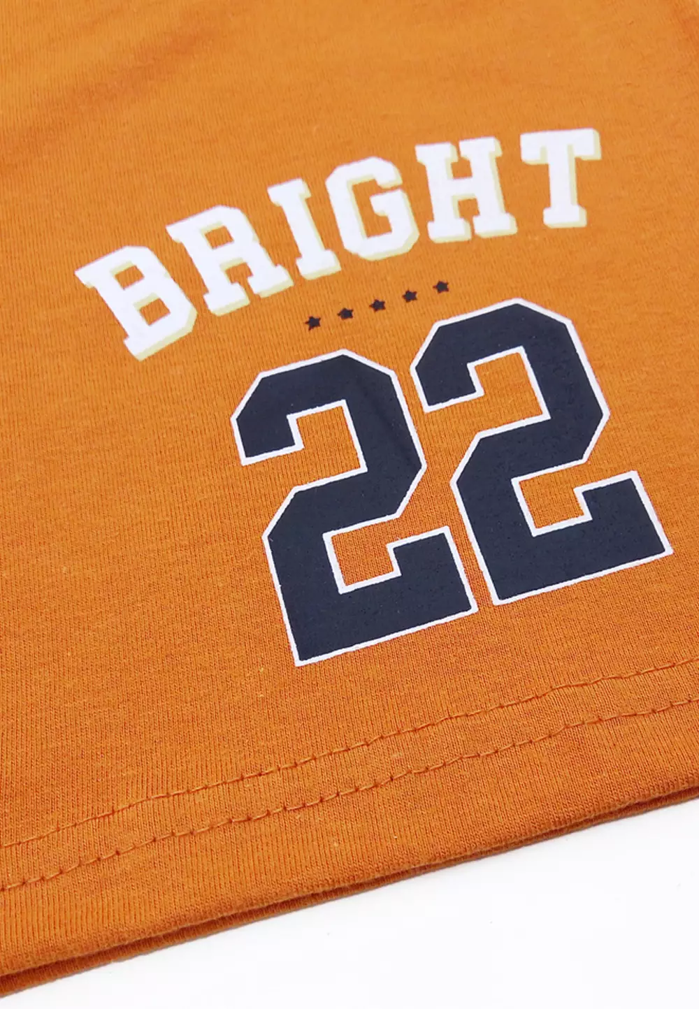 Wakakids Setelan Anak Laki Laki Baju Singlet Usia 6 Bulan Hingga 5 Tahun Set Celana Kaos Motif Bright 22 4081 Orange