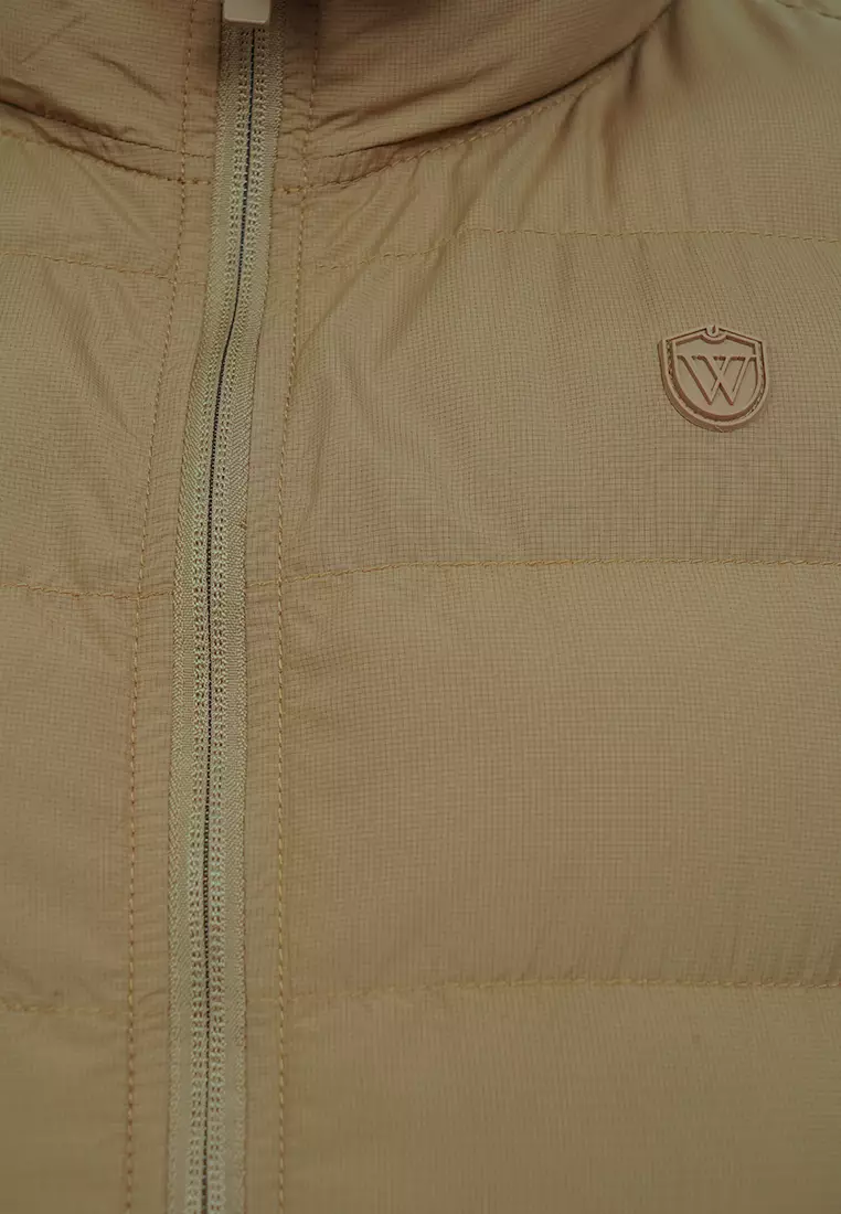 Slim Fit Ripstop Quilted Vest