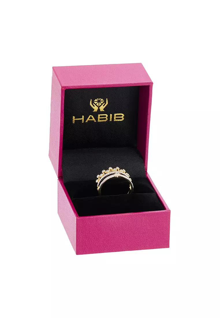 HABIB Diamond Ring in 375/9K Yellow Gold 271021124