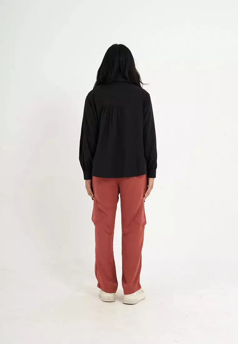 Greenlight Women's Basic Shirt Long Sleeve Loose Fit Namie 021124