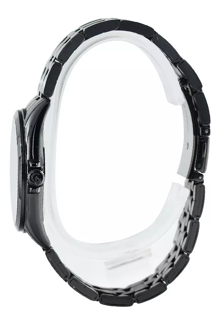 Alexandre Christie - Jam Tangan Pria - Black - Stainless Steel - 8673 MDBIPBARG