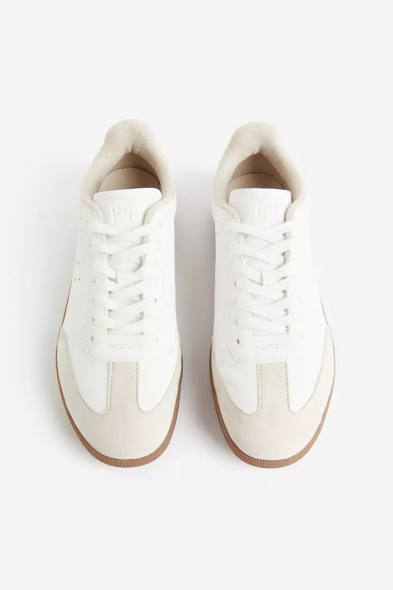 White discount h&m sneakers