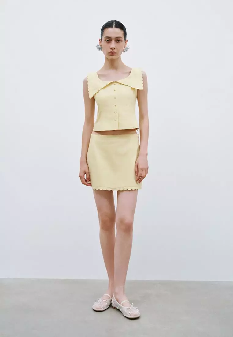 Straight Mini Skirts