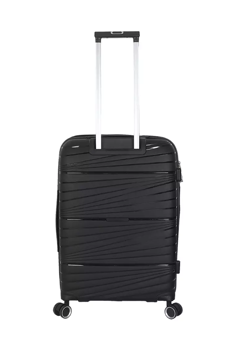 Jual Travel Time Travel Time Trolley Case HY820 - 24 inch Black ...