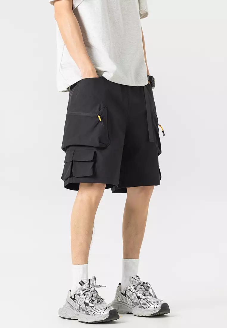 Multi-Pocket Functional Cargo Shorts GJL-B7010
