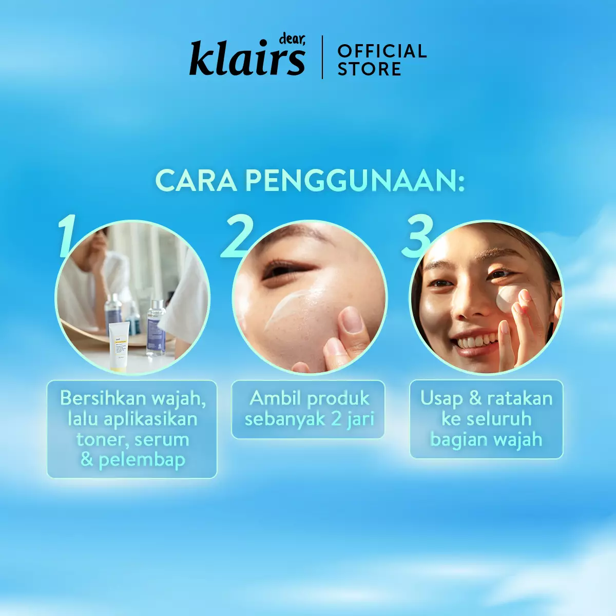 Dear Klairs All-Day Airy Mineral Sunscreen SPF50+ PA++++ 60gr
