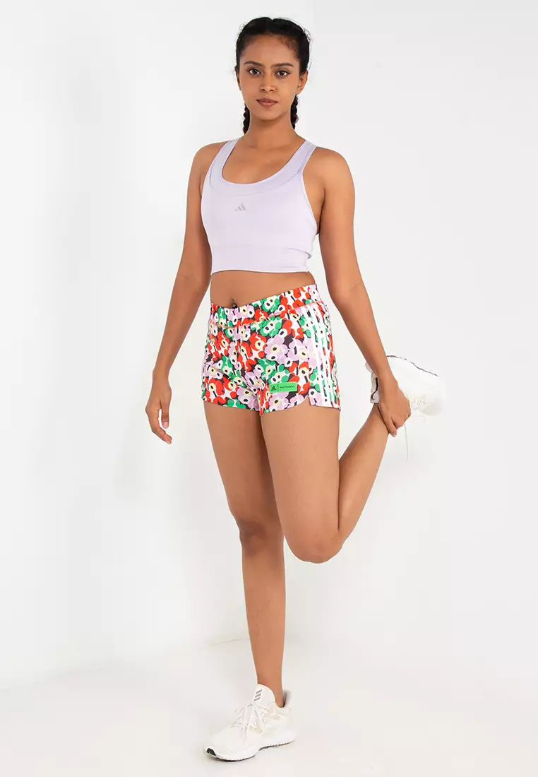 Adidas floral shorts and top top