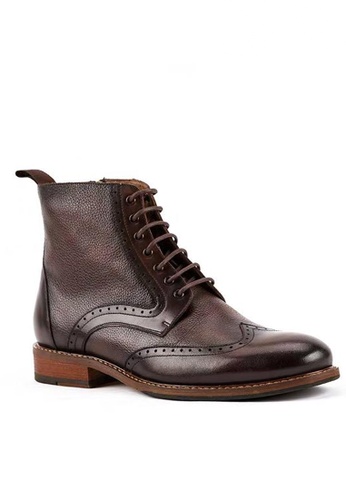 Twenty Eight Shoes Vintage Leather Brogue Boot 618-166 181C4SH937BABCGS_1