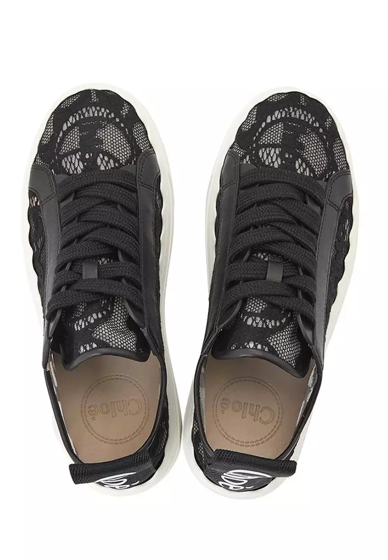 Lauren女裝休閒鞋(黑色)