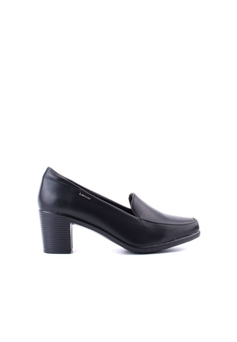 LARRIE Women Black Formal Comfort Heels