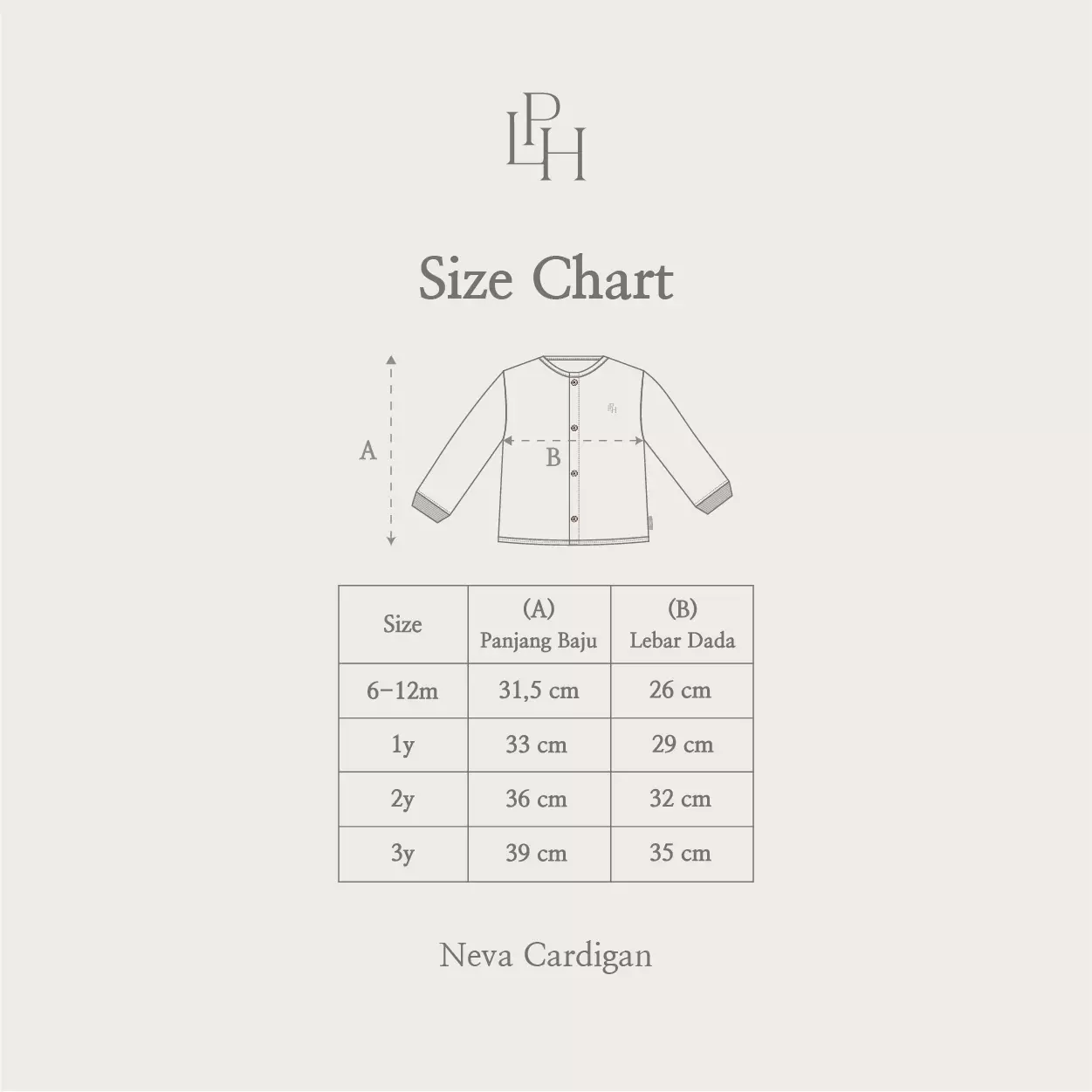 Little Palmerhaus -  Neva Cardigan 2.0 (Jaket untuk anak) Angel Blue