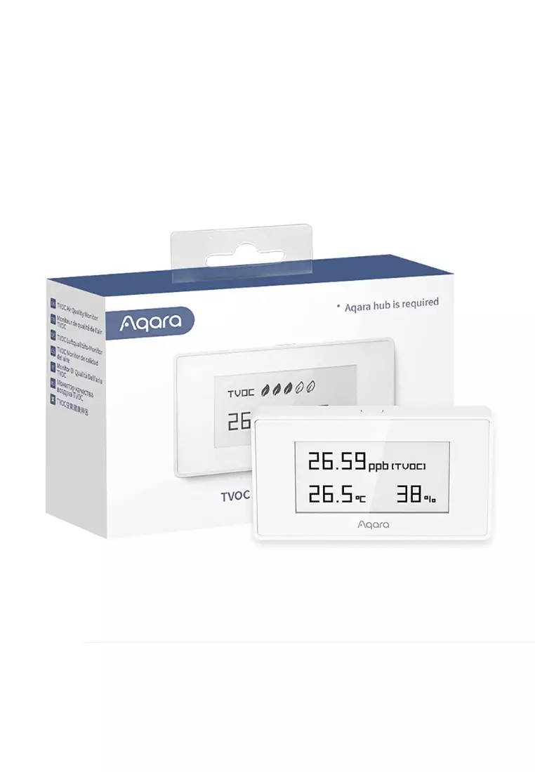 Buy Aqara Aqara TVOC Air Quality Monitor Triple Sensor In one Device E
