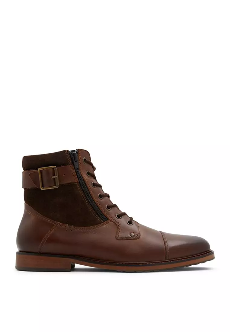 Aldo cognac outlet boots