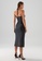 Trendyol black Shirred Shimmer Dress EFB97AAF97C011GS_2