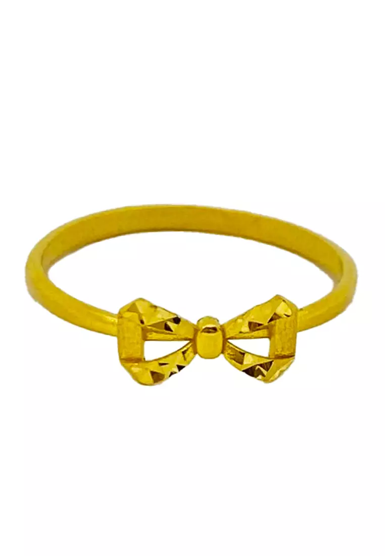 LITZ 916 (22K) Gold Ring LGR0157-SZ13.5/1.41g+/-