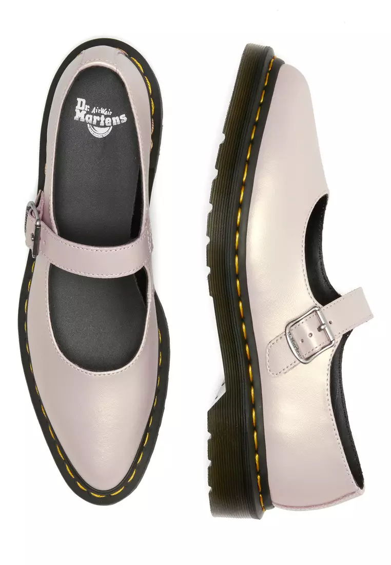 Buy Dr. Martens Elphie II Iridescent Leather Mary Jane Pink