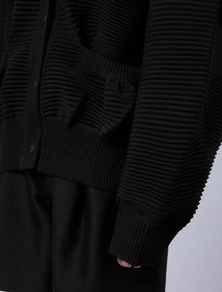 Mid-Length Cardigan Sweater