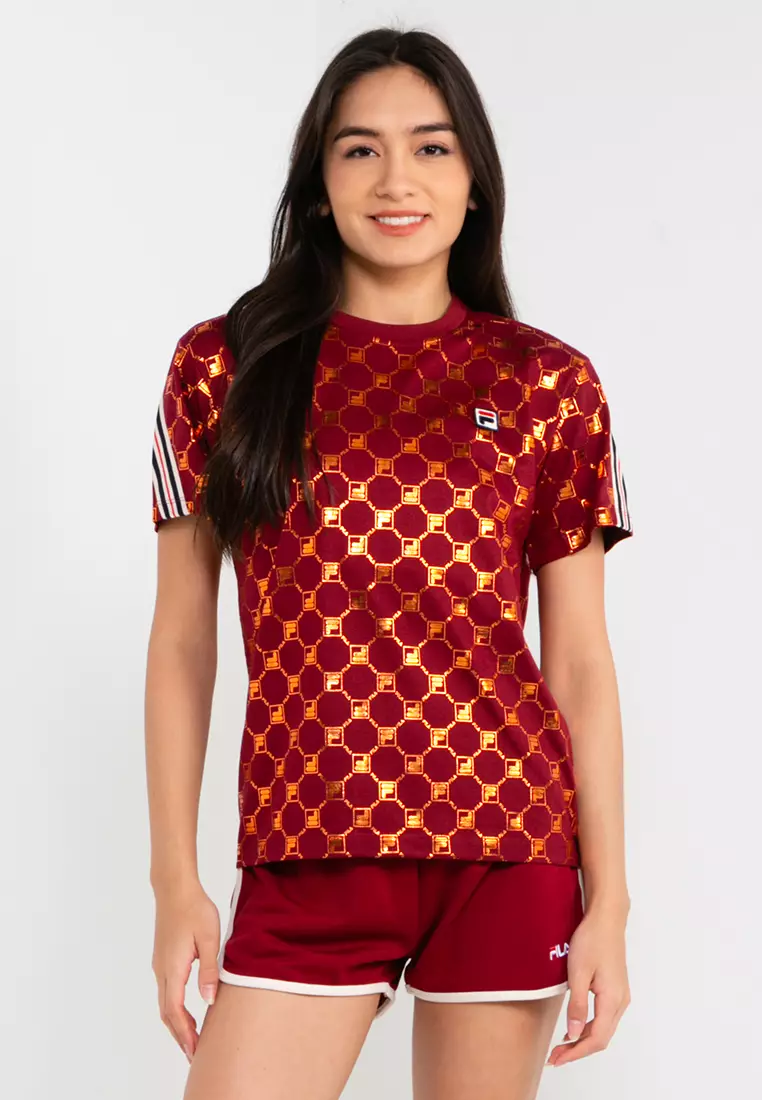 Fila shirt womens online sale