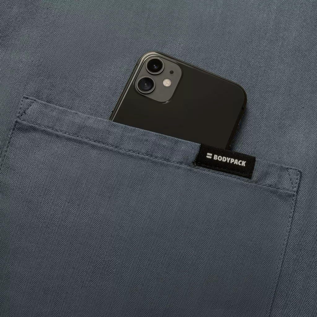 Bodypack Mirage Chore Jacket Vintage Jaket Praktis - Abu