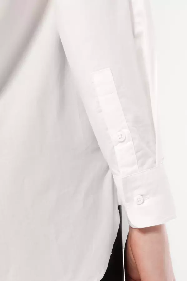 MINIMAL - Alissa - Kemeja Basic Regular Fit - White Colour White