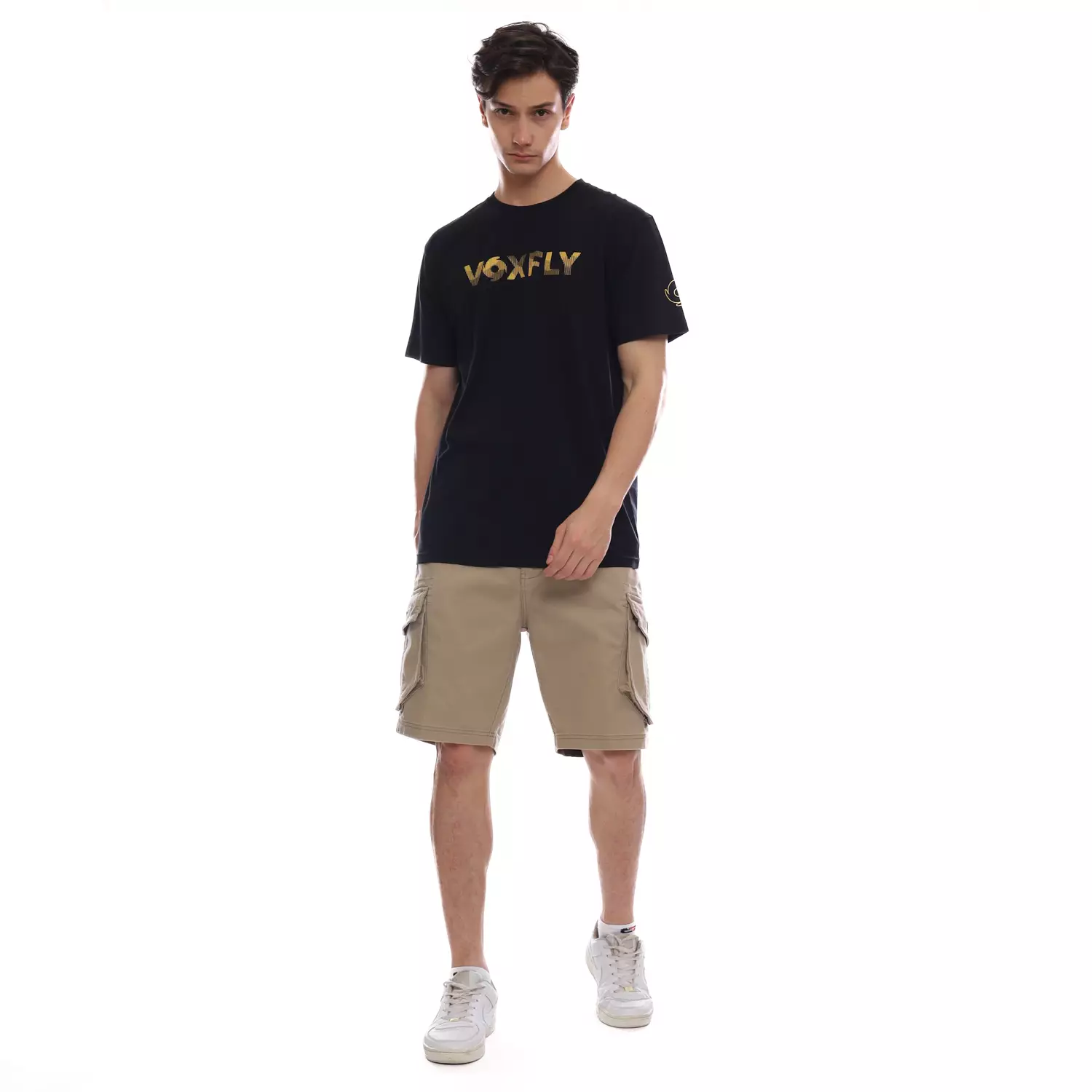 Voxfly Kaos Lengan Pendek Pria Strip Men Tee Planet Surf