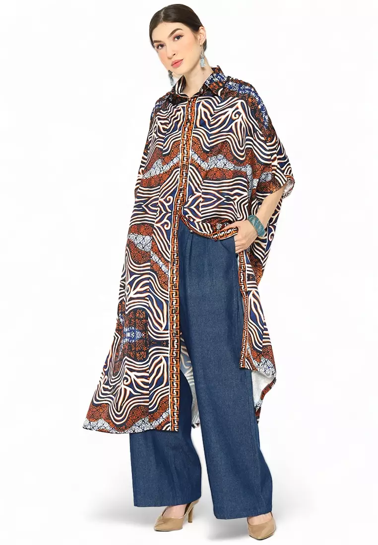 Kanzi Collared Kaftan