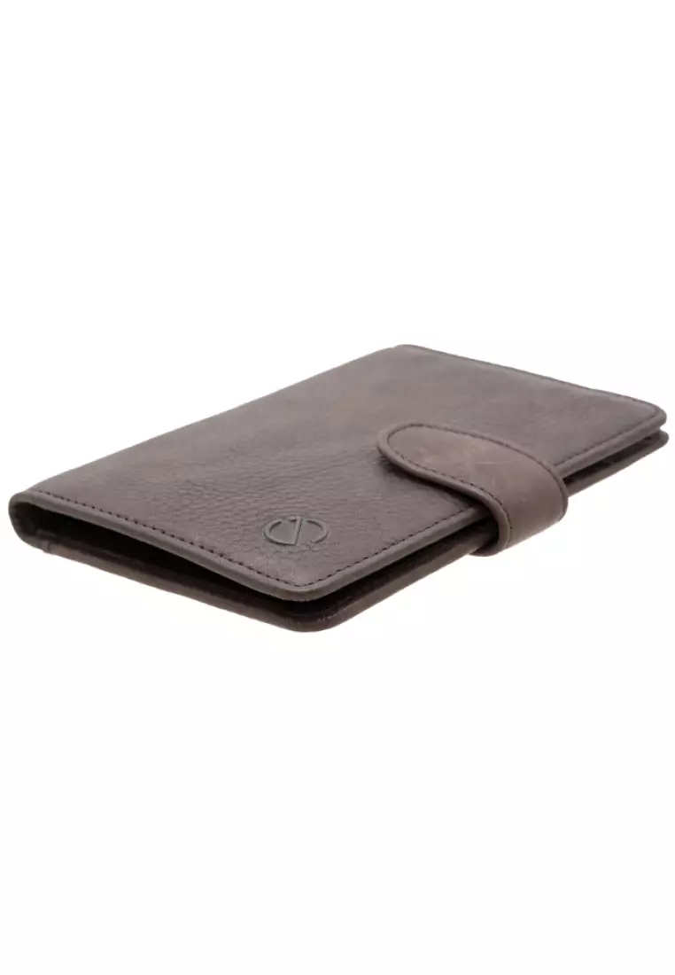 Vegetable Tanned Leather RFID 5 Cards Passport Cover JWC 31055
