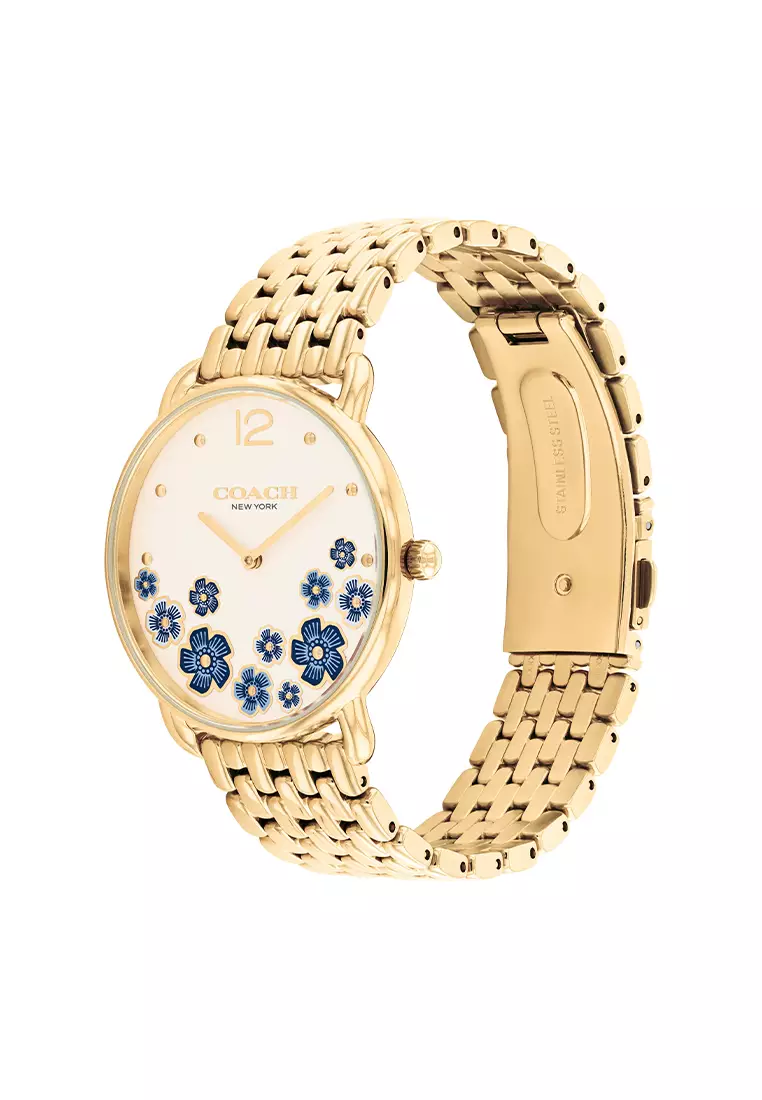 Elliot Gold Stainless steel Bracelet Analog Watch CO-14504517