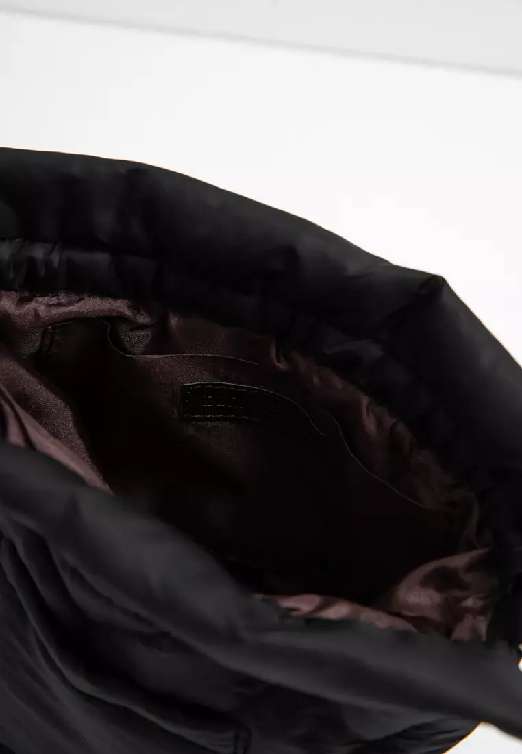 Sofia Tirana Bucket Sling Bag Black