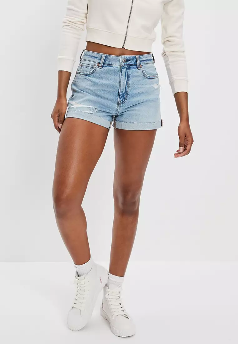 American eagle sale mid rise shorts