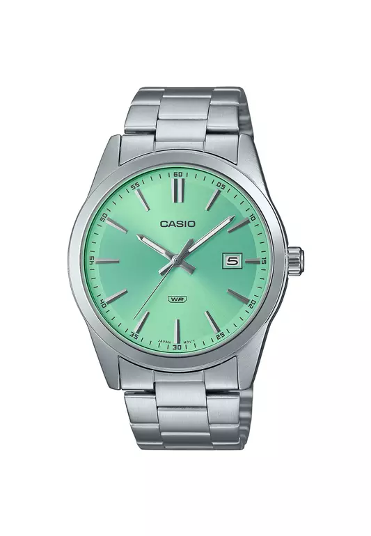Men's Analog Watch MTP-VD03D-3A2 Silver Stainless Steel Strap