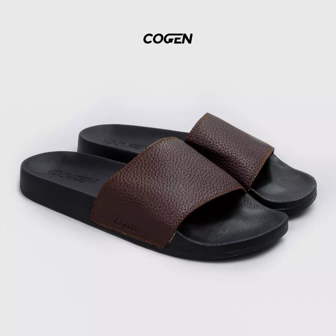 Sandal Pria Cogen Basic - Brown