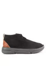 Bold Black Nubuck
