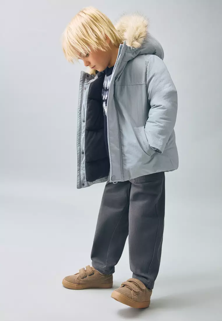 魔術貼燈芯絨運動鞋