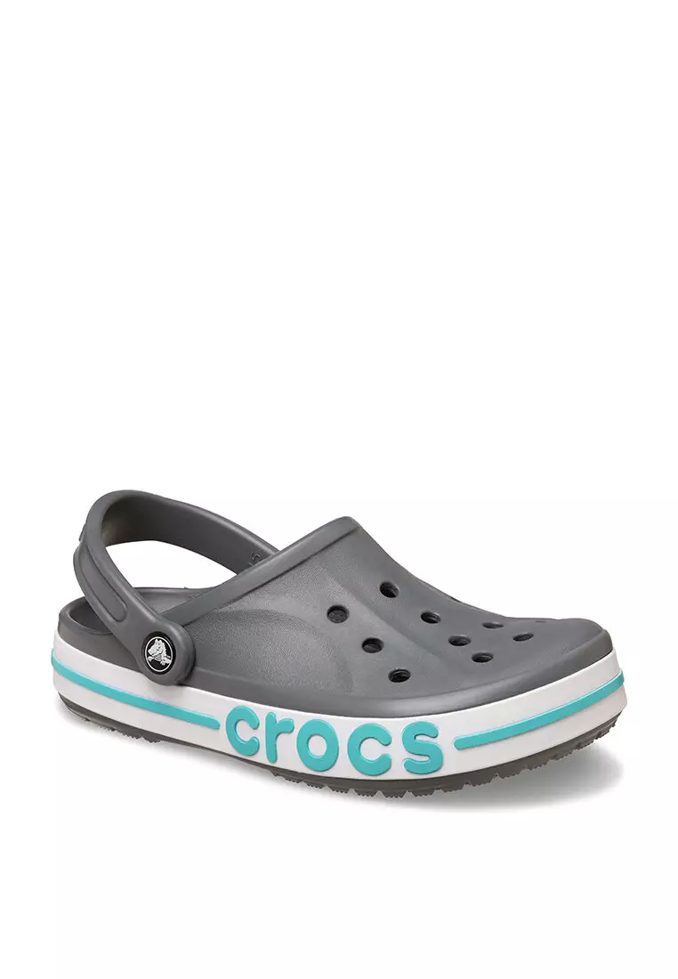 Crocs Unisex Bayaband Clog - Charcoal/Multi